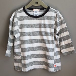 JCREW NWOT 3/4 length sleeve T-shirt.